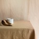 WASHED LINEN TABLECLOTH TABAC