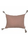 Bahia Clay Washed Linen Cushion