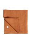 SERVIETTE DE TABLE  EN LIN LAVÉ CARAMEL_MARKETPLACE