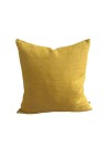 HOUSSE DE COUSSIN  EN LIN LAVÉ CURRY_MARKETPLACE