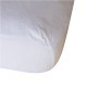 WASHED LINEN FITTED SHEET MILK