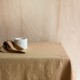 WASHED LINEN TABLECLOTH TABAC