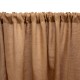 WASHED LINEN CURTAIN TABAC