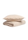BED LINEN SET 1 PERSON  ETINCELLE ARGILE_MARKETPLACE