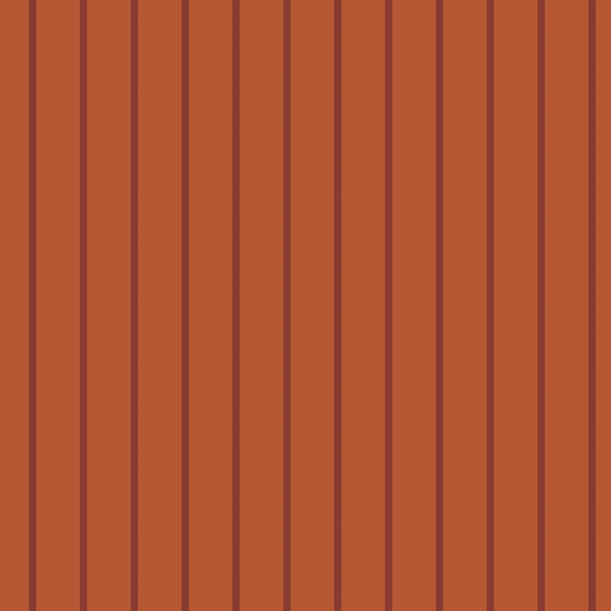 HOUSSE DE COUSSIN 30X50 CM  RAYURES TERRACOTTA