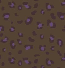 FOULARD EN LAINE  LÉOPARD FORÊT