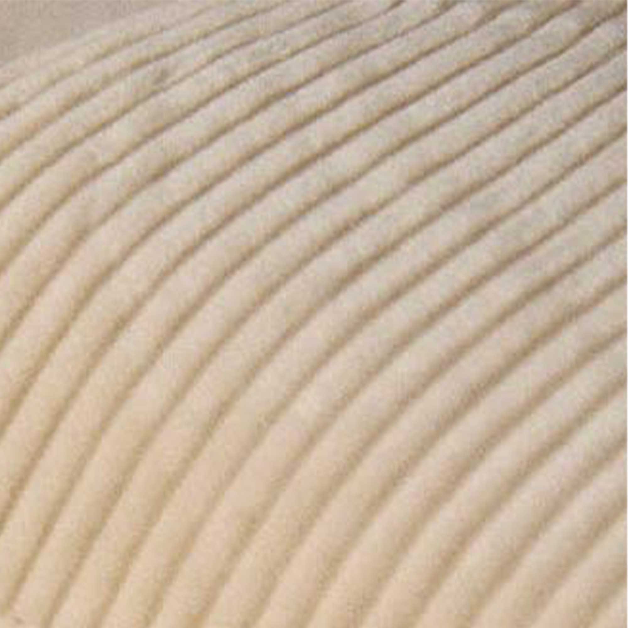 HOUSSE DE COUSSIN ARGENTINE  VELOURS CÔTELÉ CRÈME