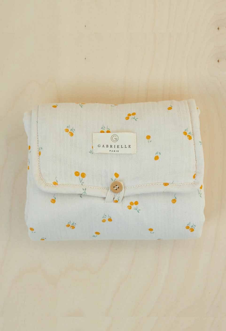 Tapis à Langer Nomade VERSAKEENGZ - Matelas à Langer Bébé Voyage Étanche, Pliant Et Portable