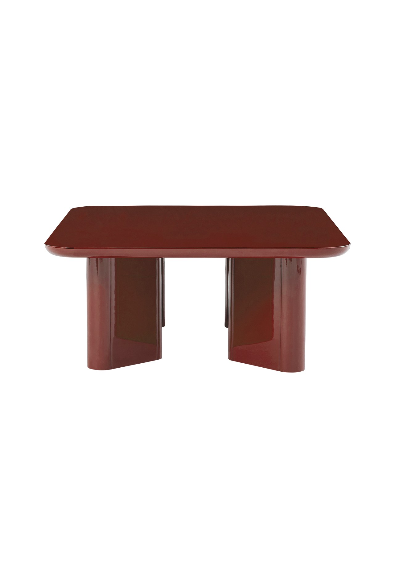 THELMA THE COFFEE TABLE BURGUNDY LACQUER — free download