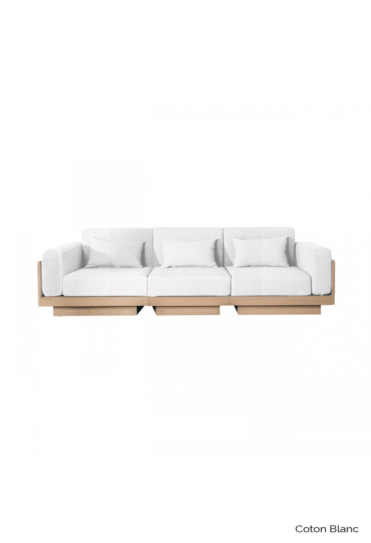 Canapé 3 places de style vintage recouvert de cuir naturel | Maisons du Monde